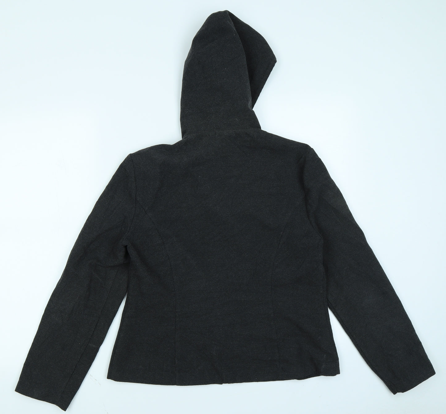 Select Womens Grey   Full Zip Hoodie Size 12