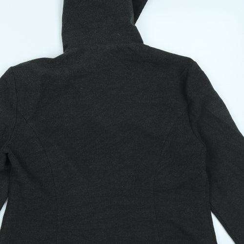 Select Womens Grey   Full Zip Hoodie Size 12