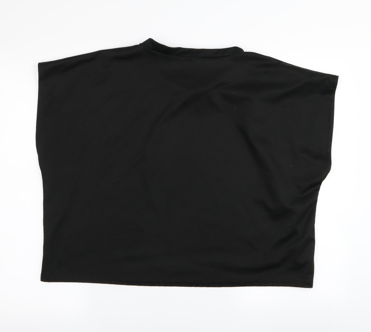 Misspap Womens Black   Basic T-Shirt Size L