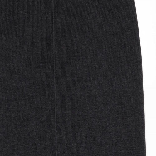 plus collection Womens Black   A-Line Skirt Size 14  - Stretch waistband