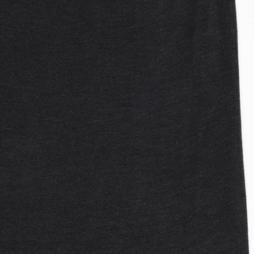 plus collection Womens Black   A-Line Skirt Size 14  - Stretch waistband