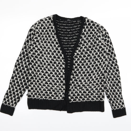 Asda George Womens Black   Cardigan Jumper Size 8