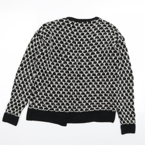 Asda George Womens Black   Cardigan Jumper Size 8