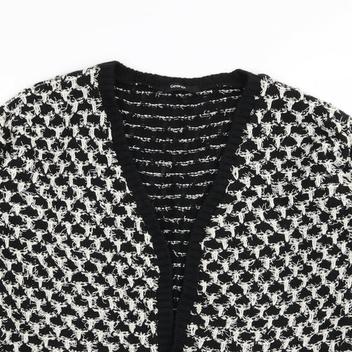 Asda George Womens Black   Cardigan Jumper Size 8