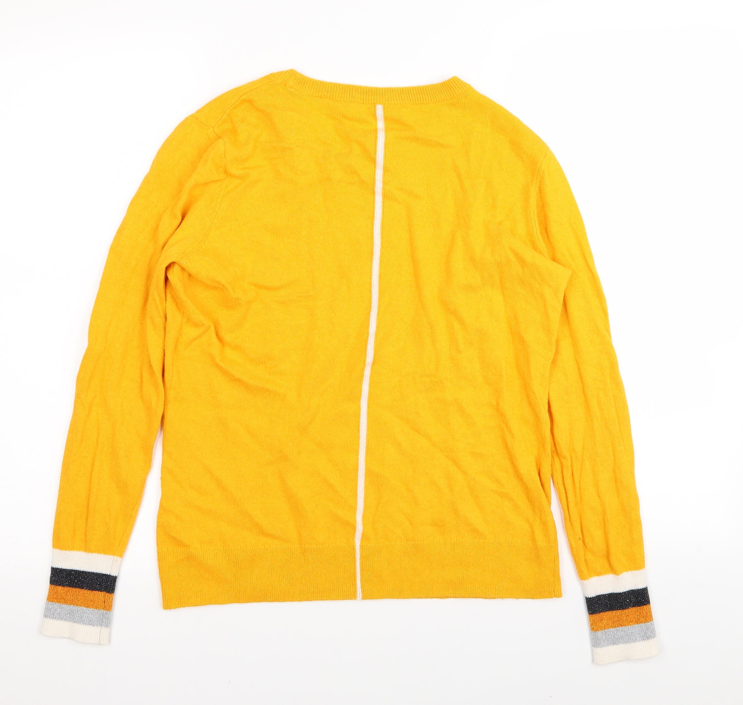 Mint Velvet Womens Yellow   Pullover Jumper Size 12