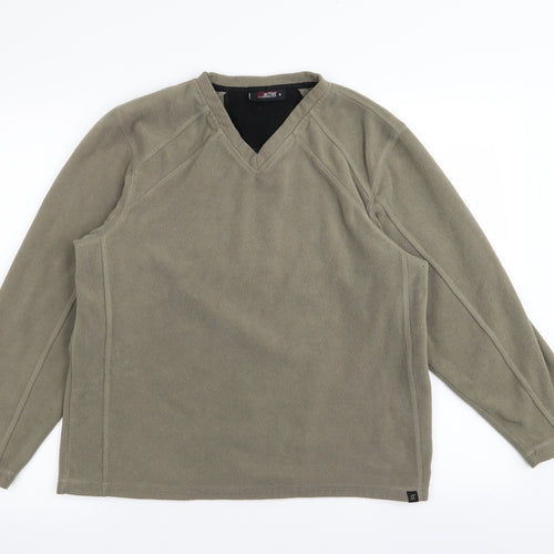 Cedar Wood State Mens Green   Pullover Jumper Size S