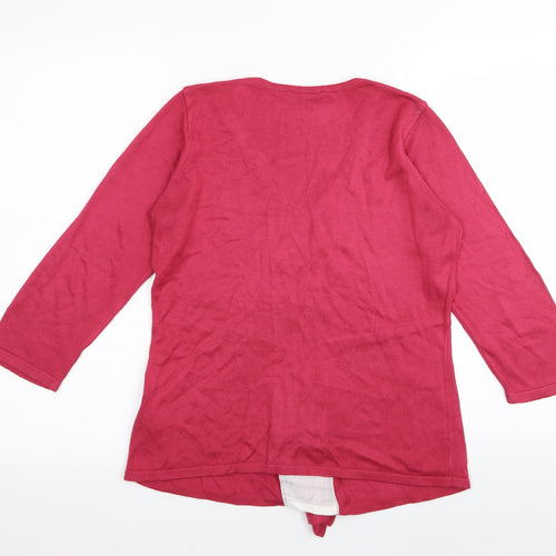 Per Una Womens Pink   Basic T-Shirt Size 10