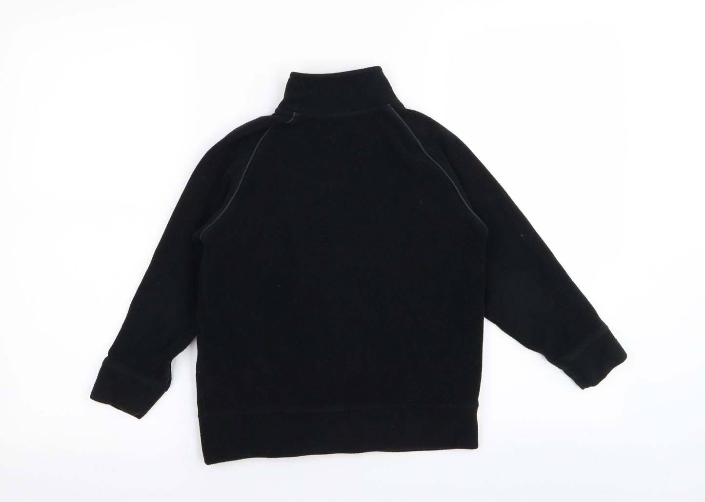 NEXT Boys Black   Full Zip Jumper Size 5 Years  - FLEECE