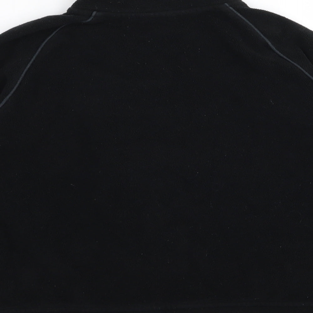 NEXT Boys Black   Full Zip Jumper Size 5 Years  - FLEECE