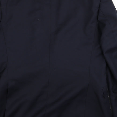 t flood Mens Blue   Jacket Blazer Size 38