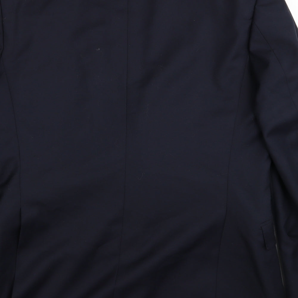 t flood Mens Blue   Jacket Blazer Size 38