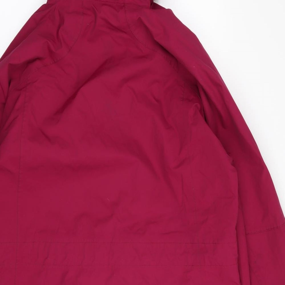mountainlife extreme Womens Purple   Rain Coat Coat Size 16