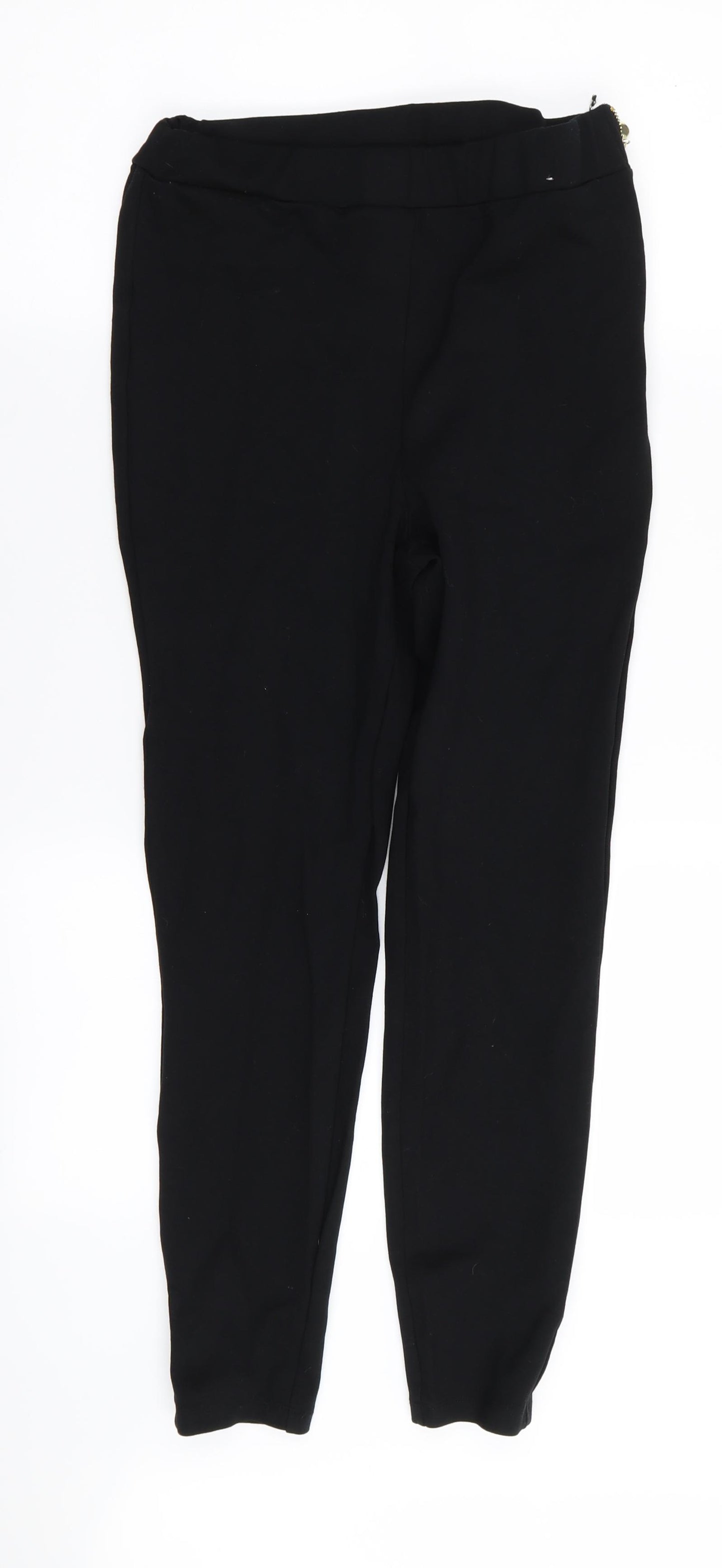 Papaya Womens Black   Trousers  Size 12 L24 in