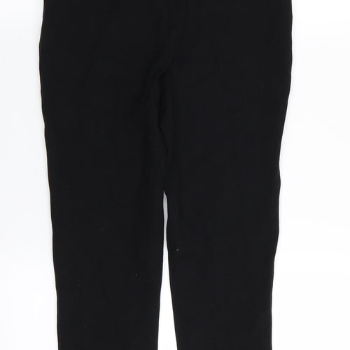 Papaya Womens Black   Trousers  Size 12 L24 in