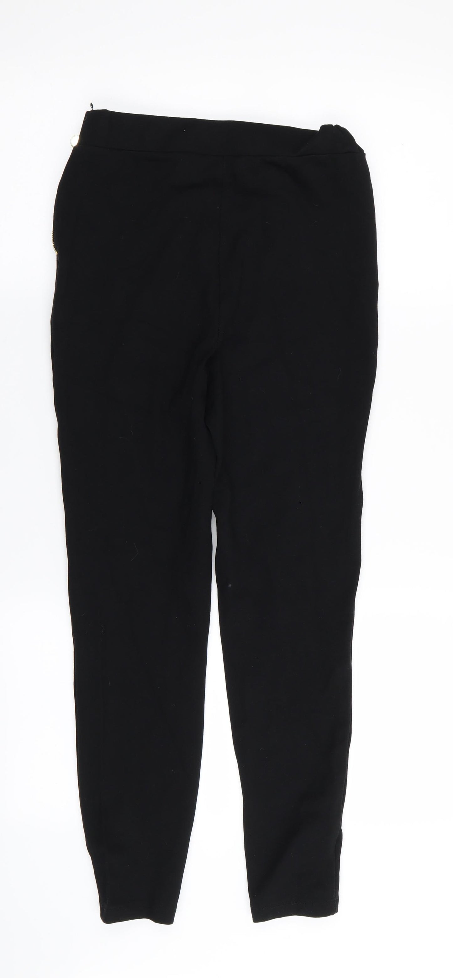 Papaya Womens Black   Trousers  Size 12 L24 in