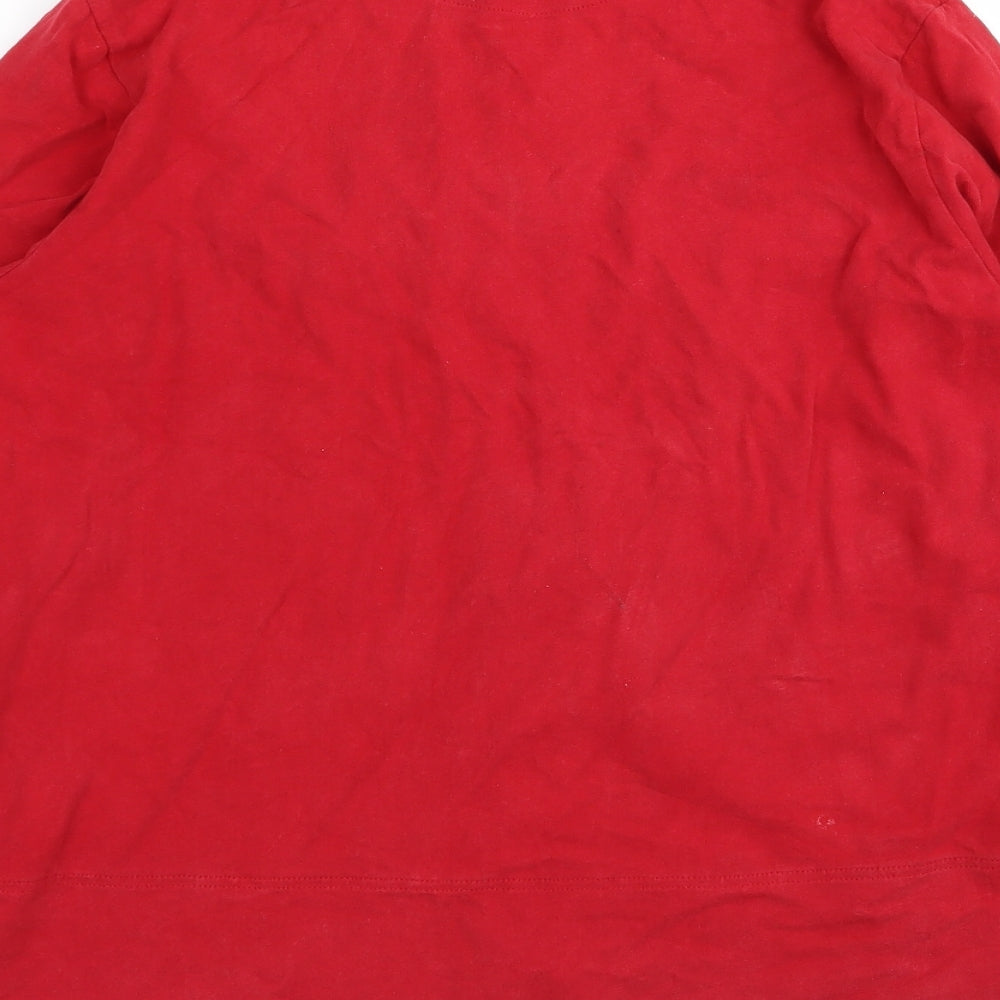 NEXT Womens Red   Full Zip Jumper Size 16