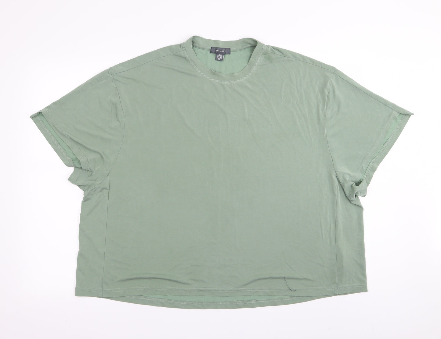 Primark Womens Green   Basic T-Shirt Size 12