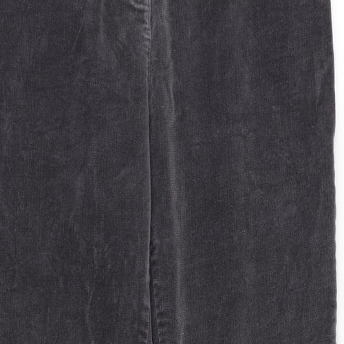 Per Una Womens Grey   Straight Jeans Size 8 L27 in