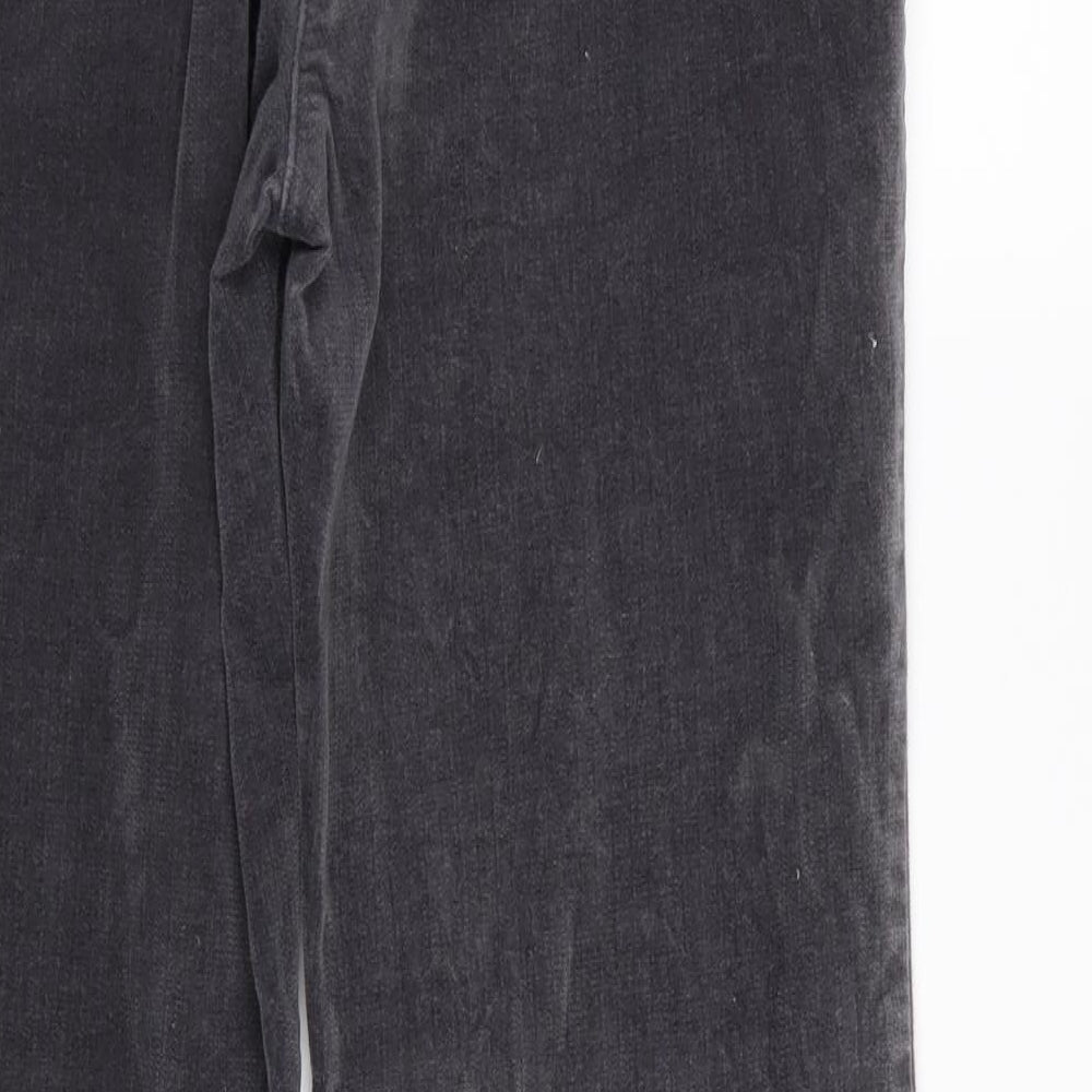 Per Una Womens Grey   Straight Jeans Size 8 L27 in