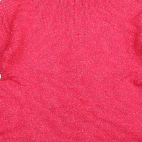 M&S Womens Pink   Pullover Jumper Size S
