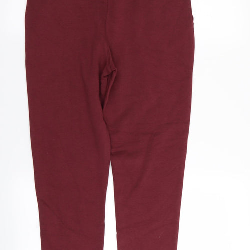 Asda George Boys Red   Jogger Trousers Size 10-11 Years
