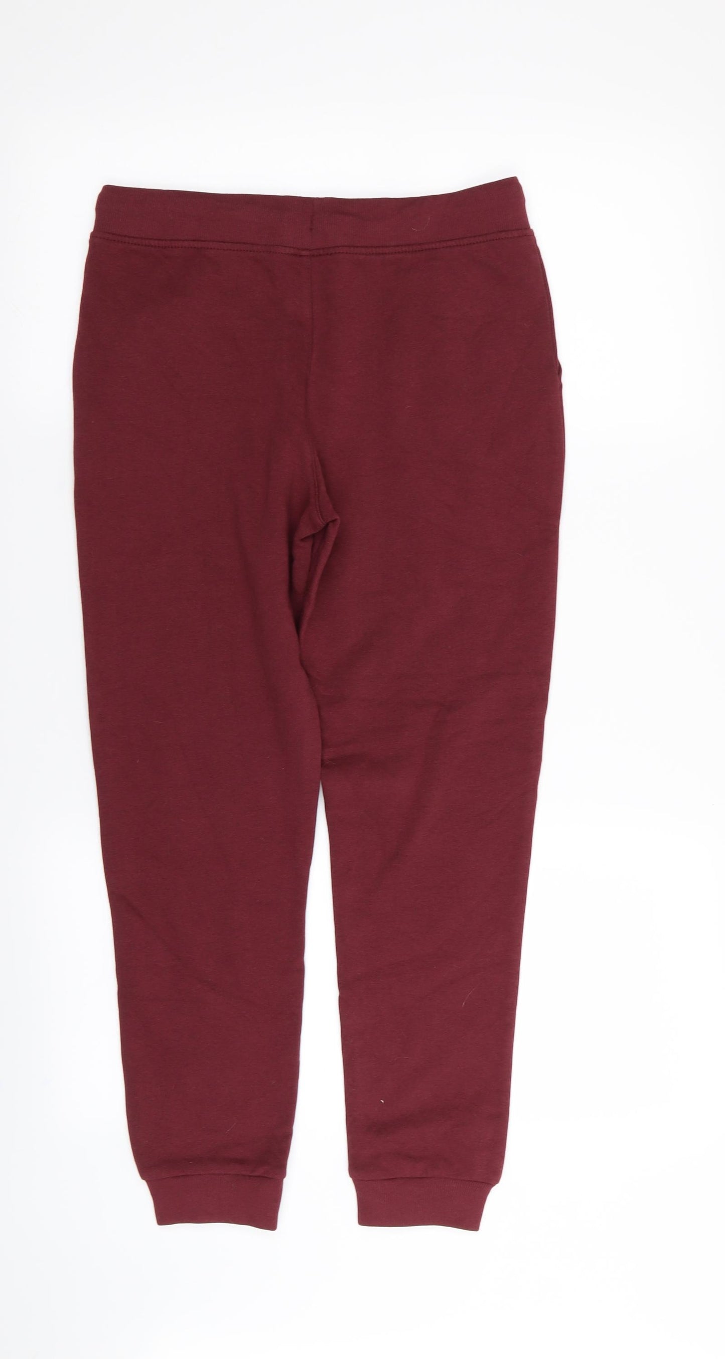 Asda George Boys Red   Jogger Trousers Size 10-11 Years