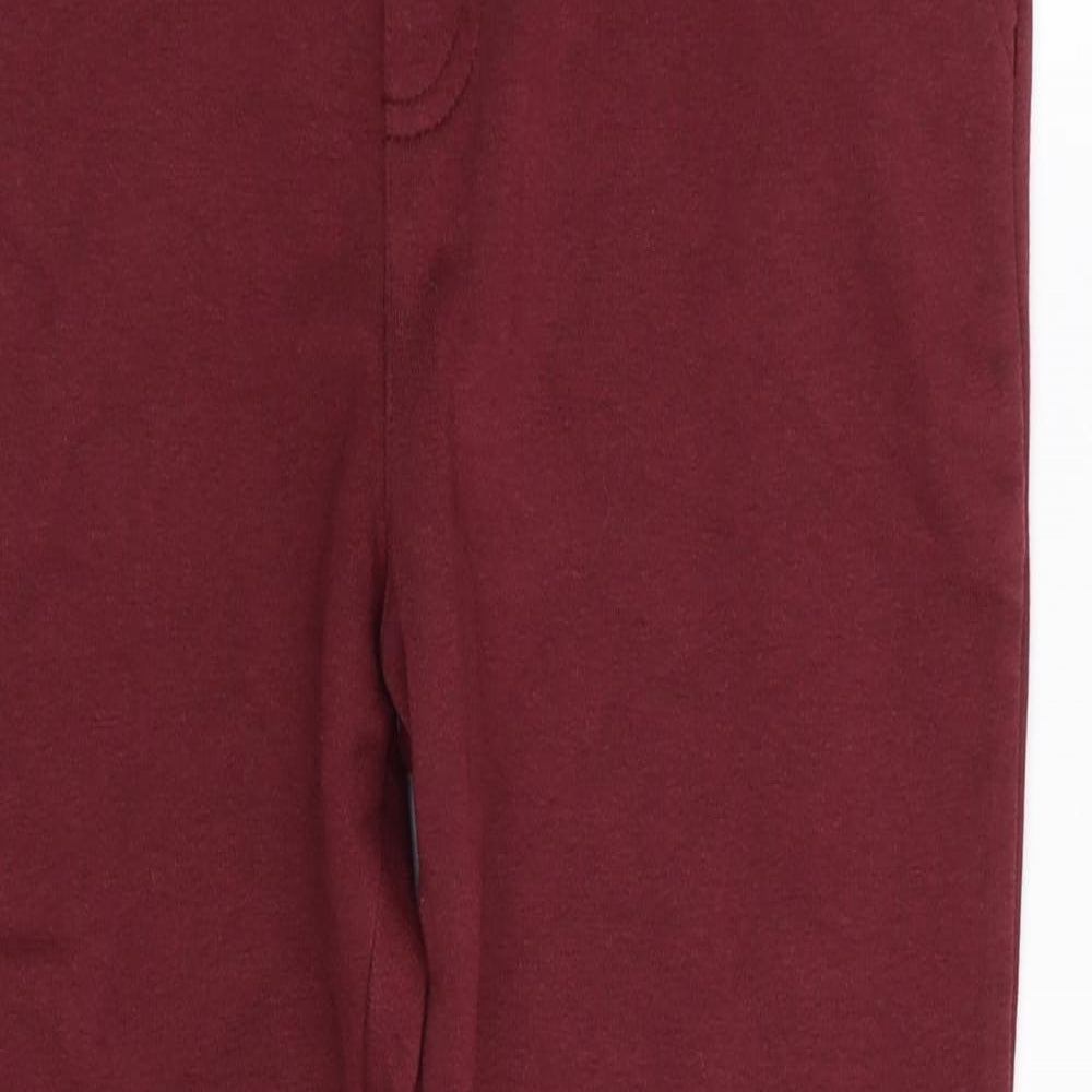 Asda George Boys Red   Jogger Trousers Size 10-11 Years