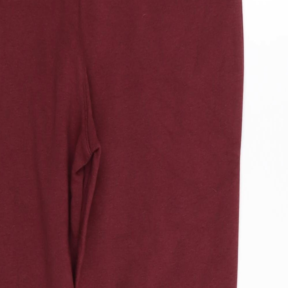 Asda George Boys Red   Jogger Trousers Size 10-11 Years