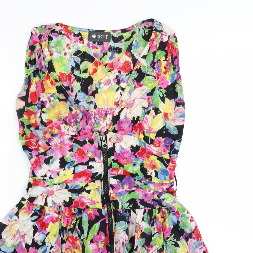 Apricot Womens Multicoloured Floral  Fit & Flare  Size S