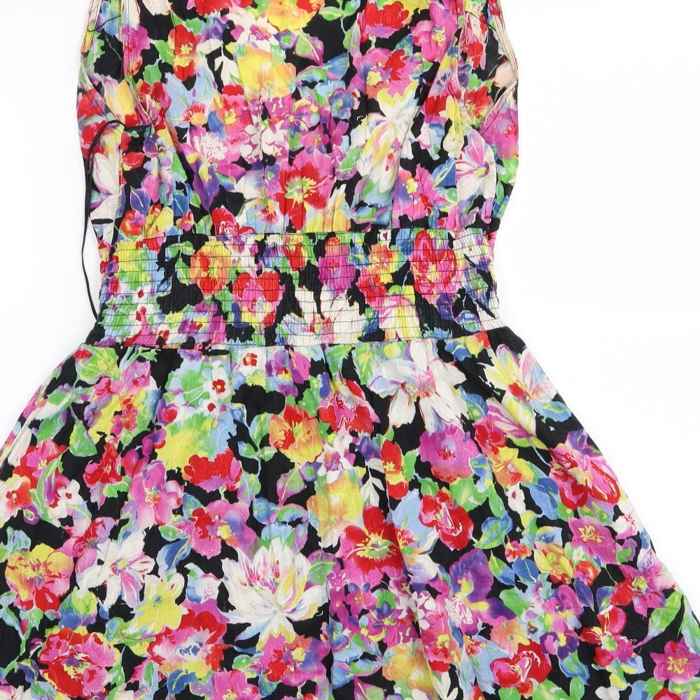 Apricot Womens Multicoloured Floral  Fit & Flare  Size S