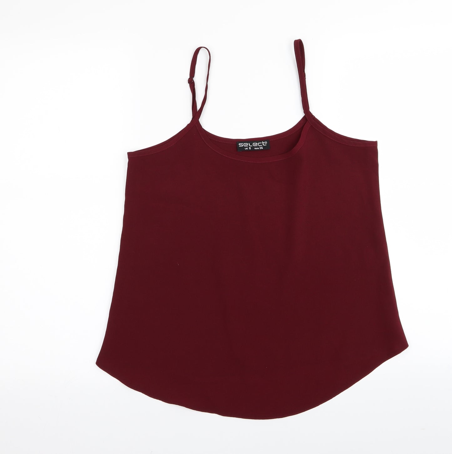 Select Womens Red   Camisole T-Shirt Size 8