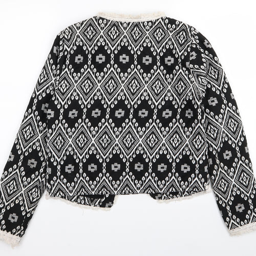 Primark Womens Multicoloured Argyle/Diamond  Jacket  Size 10