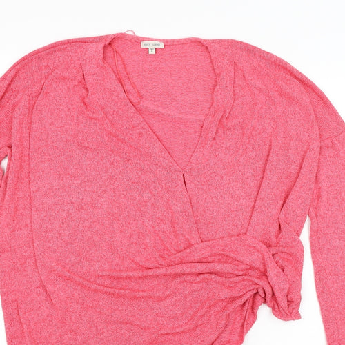 River Island Womens Pink   Basic T-Shirt Size 6