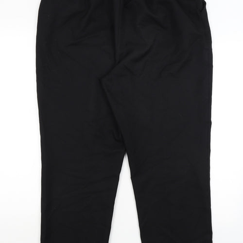 Papaya Womens Black   Dress Pants Trousers Size 16 L26 in