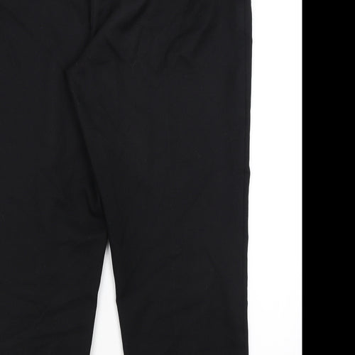 Papaya Womens Black   Dress Pants Trousers Size 16 L26 in
