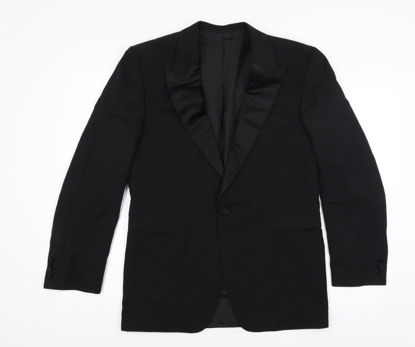Bruno Kirches Mens Black   Jacket Blazer Size 38
