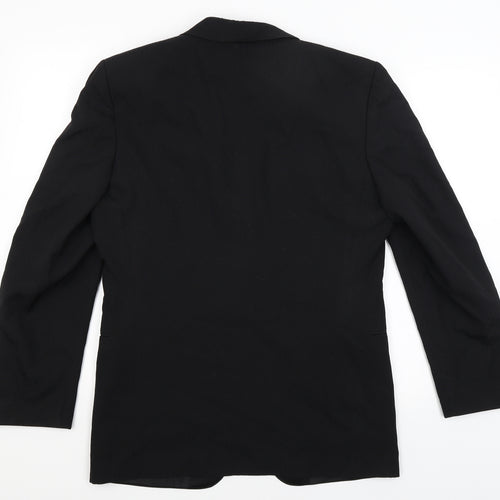 Bruno Kirches Mens Black   Jacket Blazer Size 38