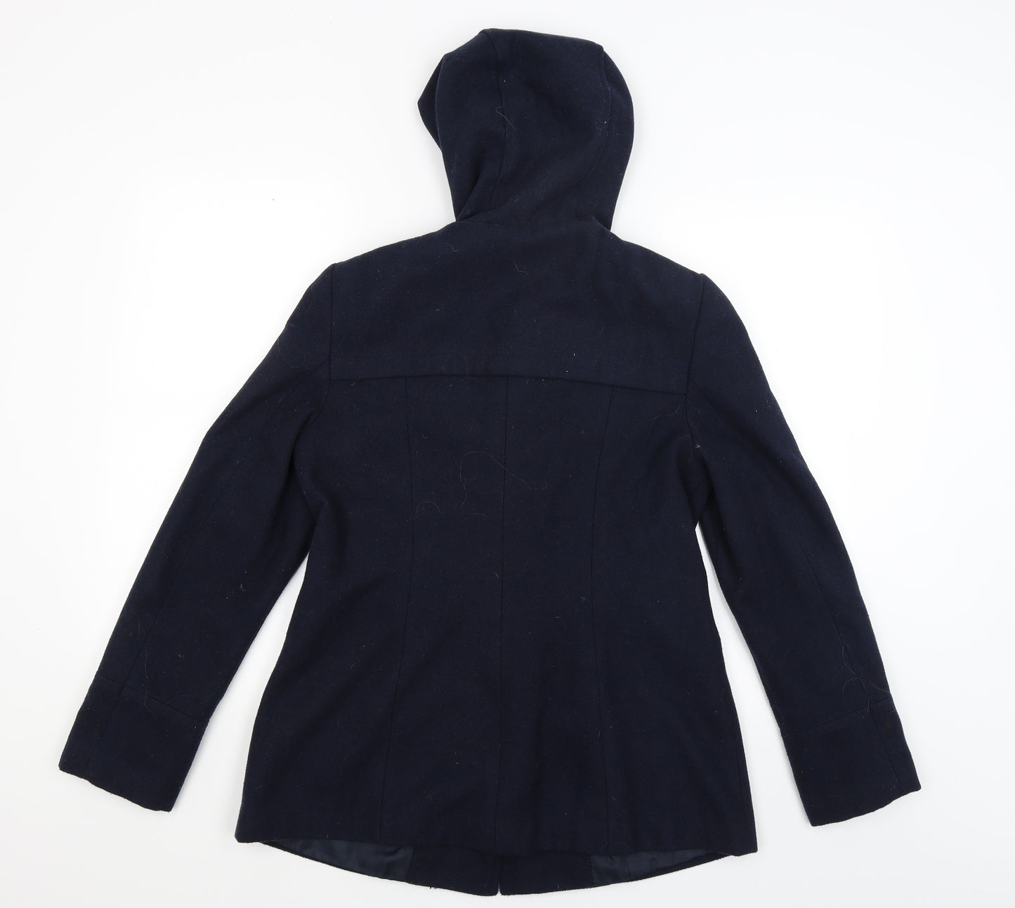 George Womens Blue   Overcoat Coat Size 10