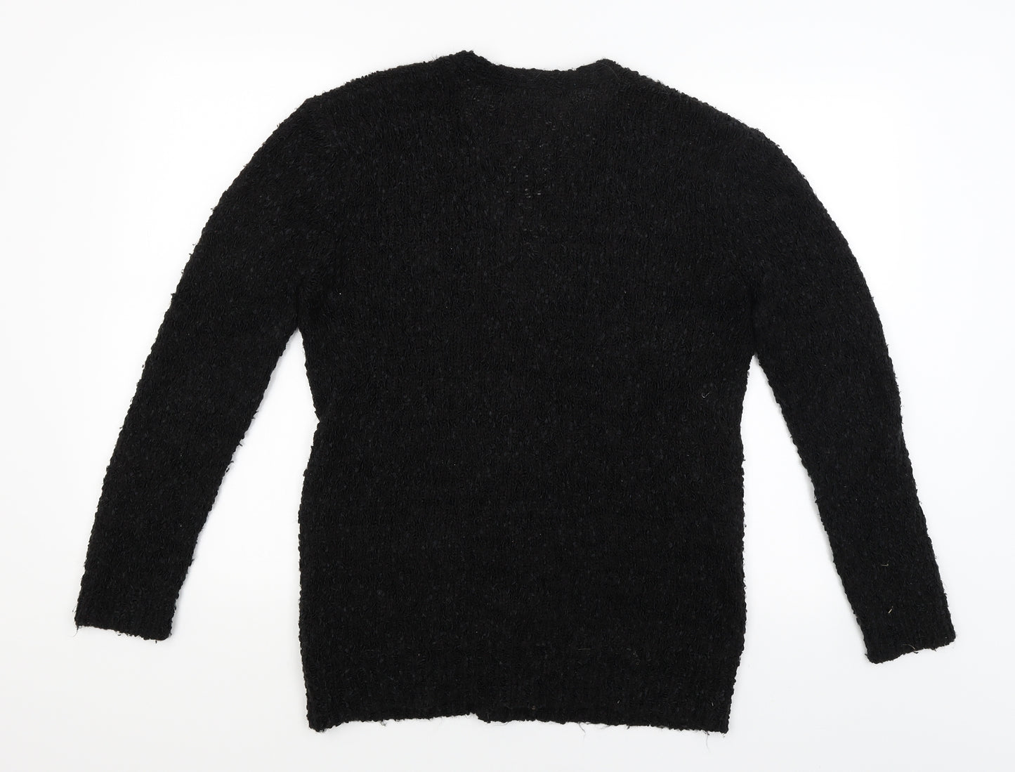 George Womens Black   Wrap Jumper Size 12