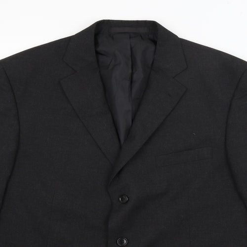 Marks and Spencer Mens Black   Jacket Blazer Size 42