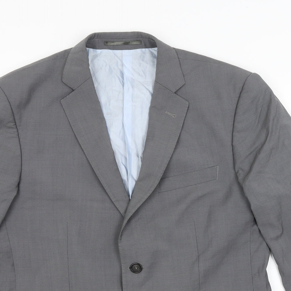 F.`Cerruti Mens Grey   Jacket Blazer Size 36