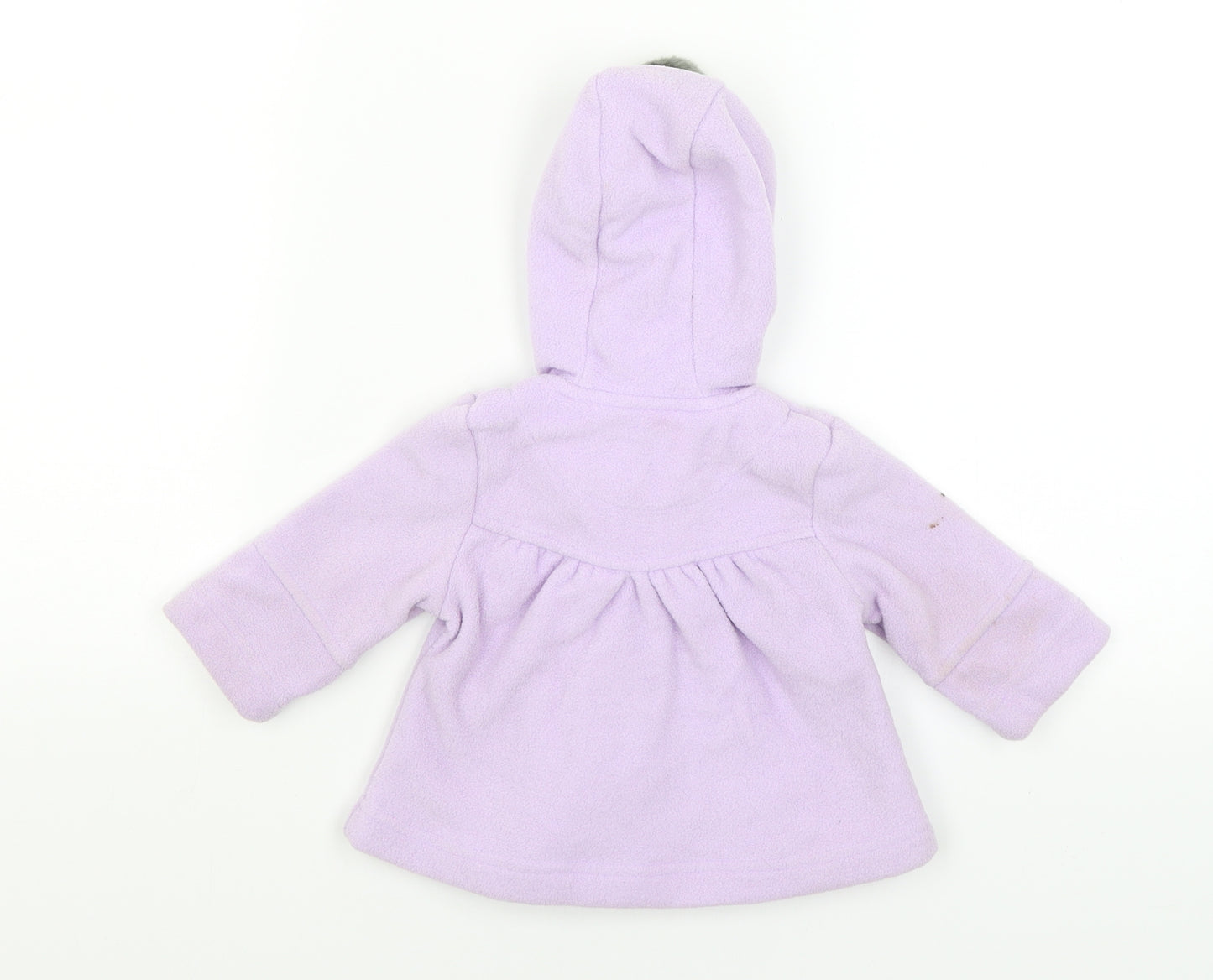 George Baby Purple   Overcoat Coat Size 3-6 Months