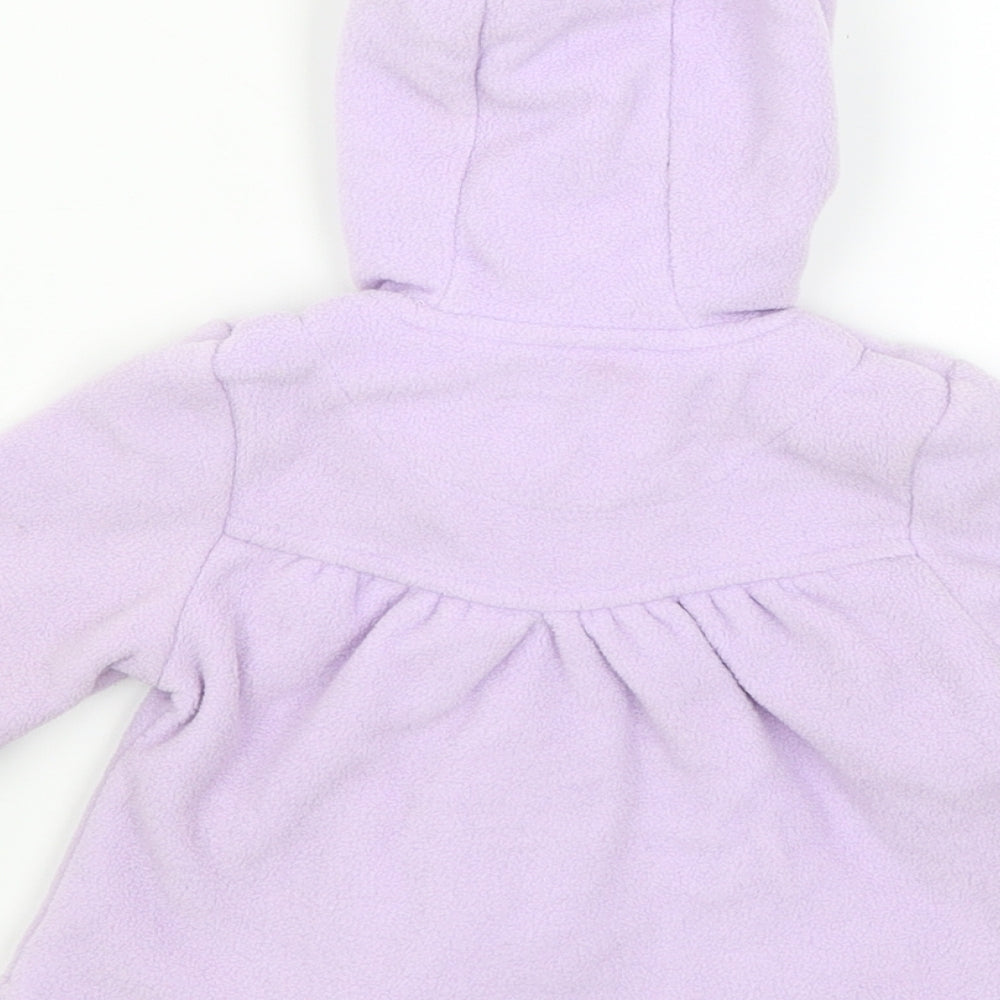 George Baby Purple   Overcoat Coat Size 3-6 Months