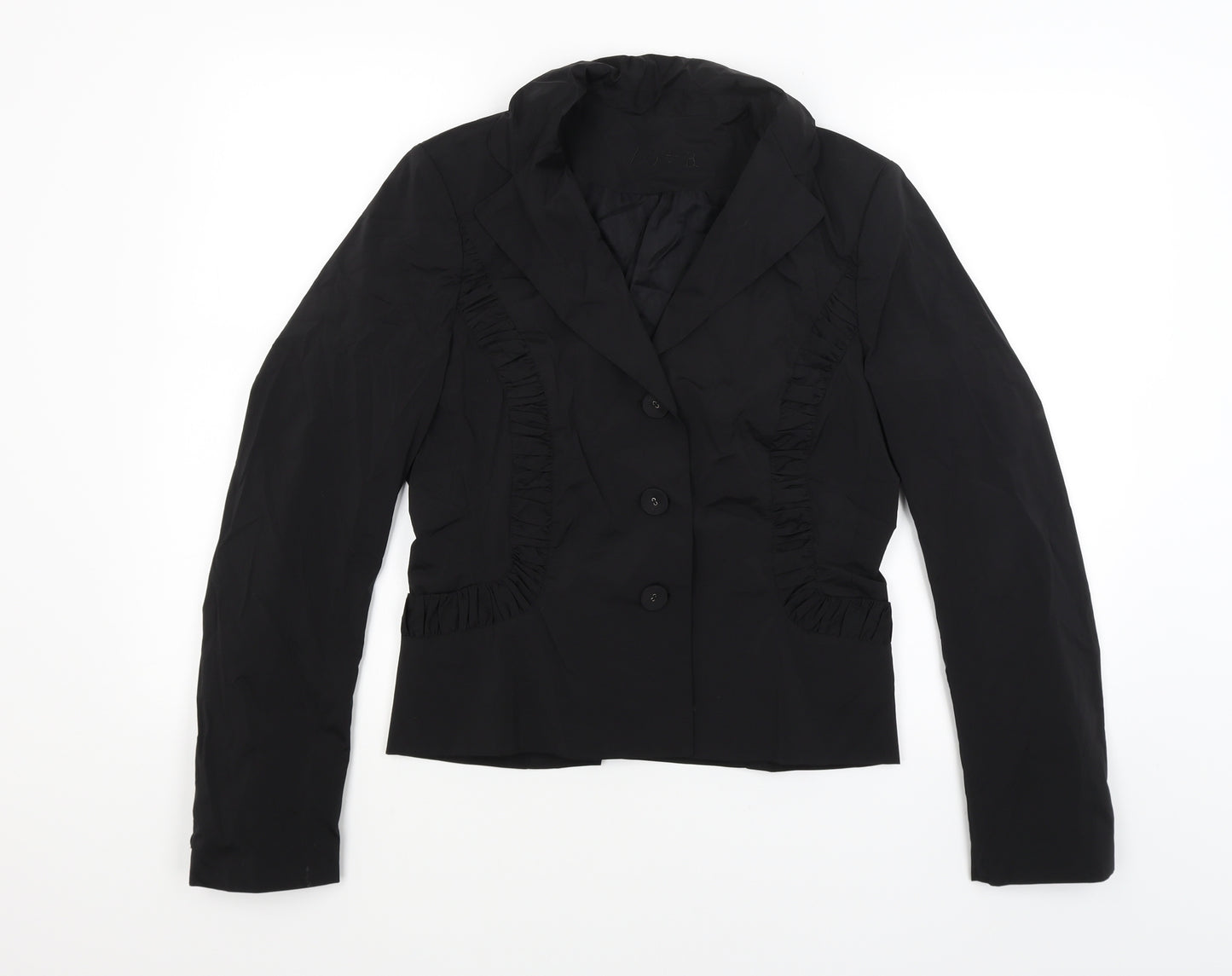 Just B Womens Black   Jacket Blazer Size 12