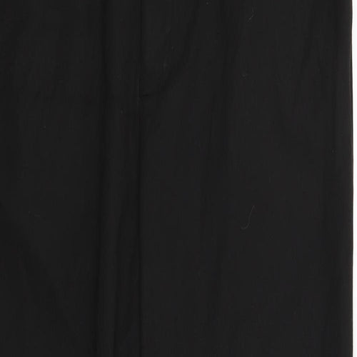 Urban Spirit Mens Black   Dress Pants Trousers Size 34 in L29 in