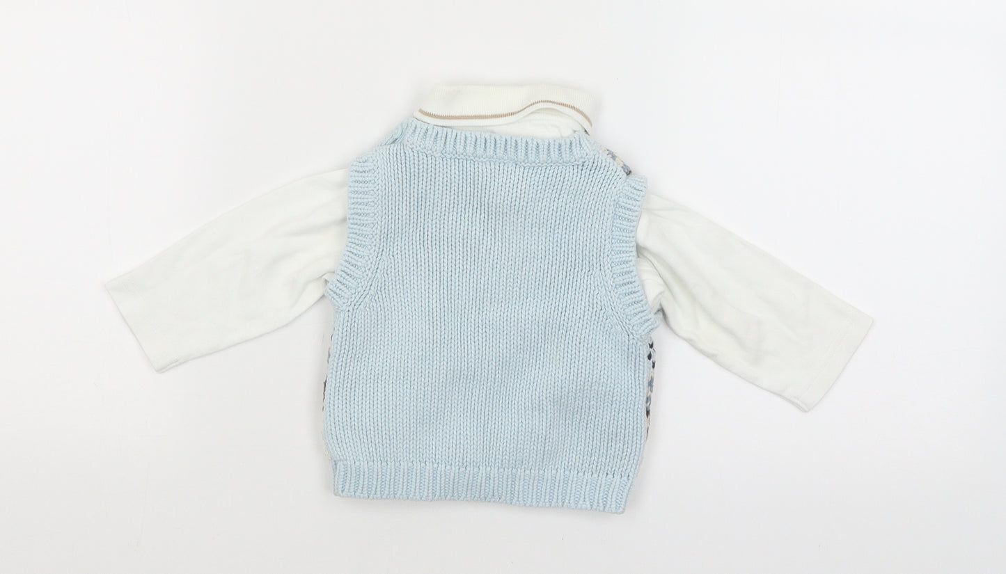 NEXT Baby Blue   Dress Set Outfit/Set Size Newborn