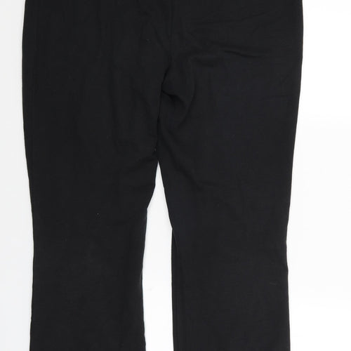 Sprint Womens Black   Jogger Trousers Size 14 L28 in