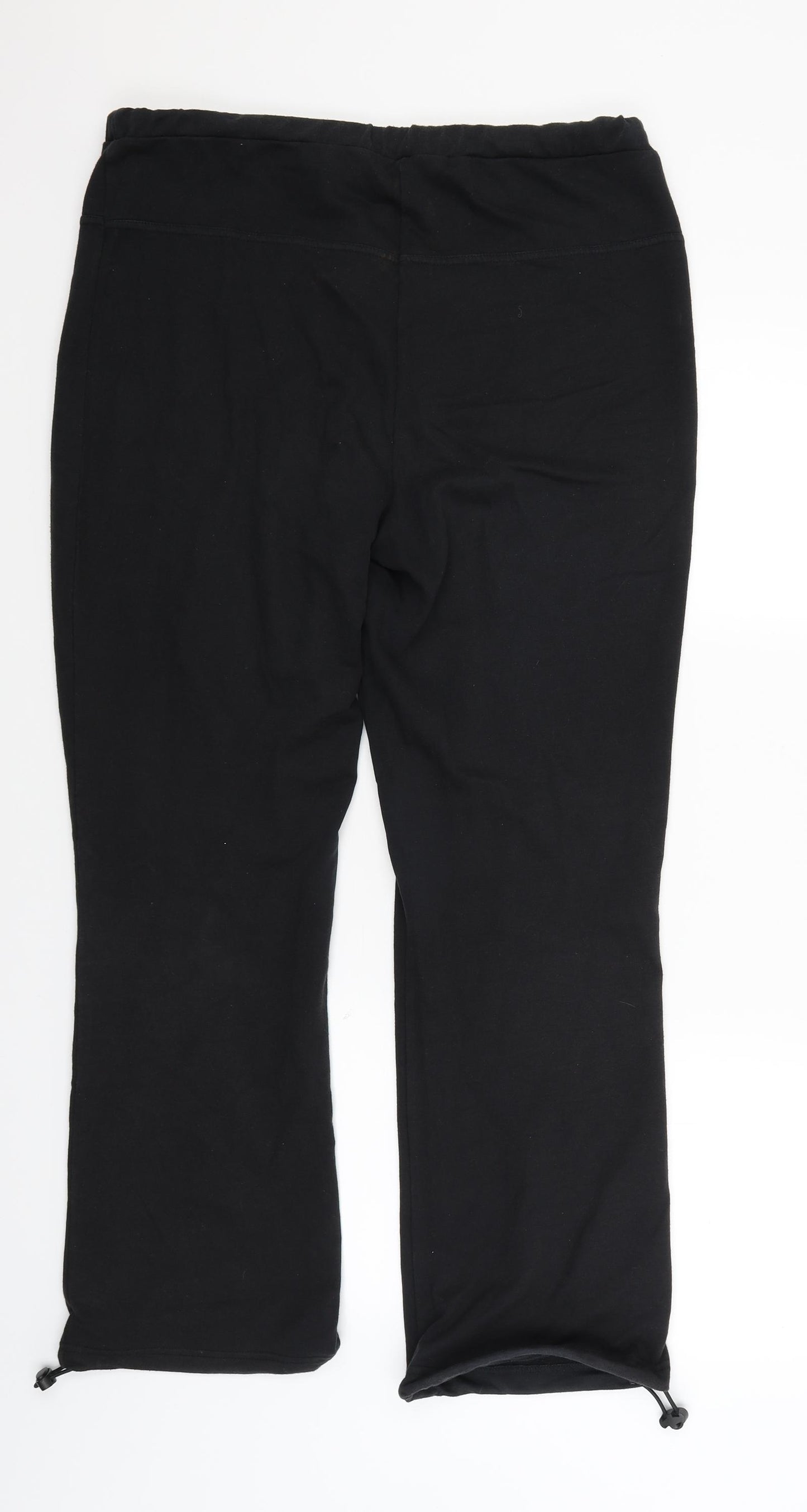 Sprint Womens Black   Jogger Trousers Size 14 L28 in