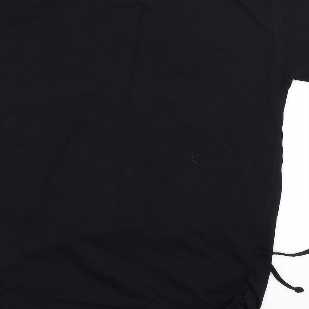 George Girls Black   Basic T-Shirt Size 13-14 Years  - style icon