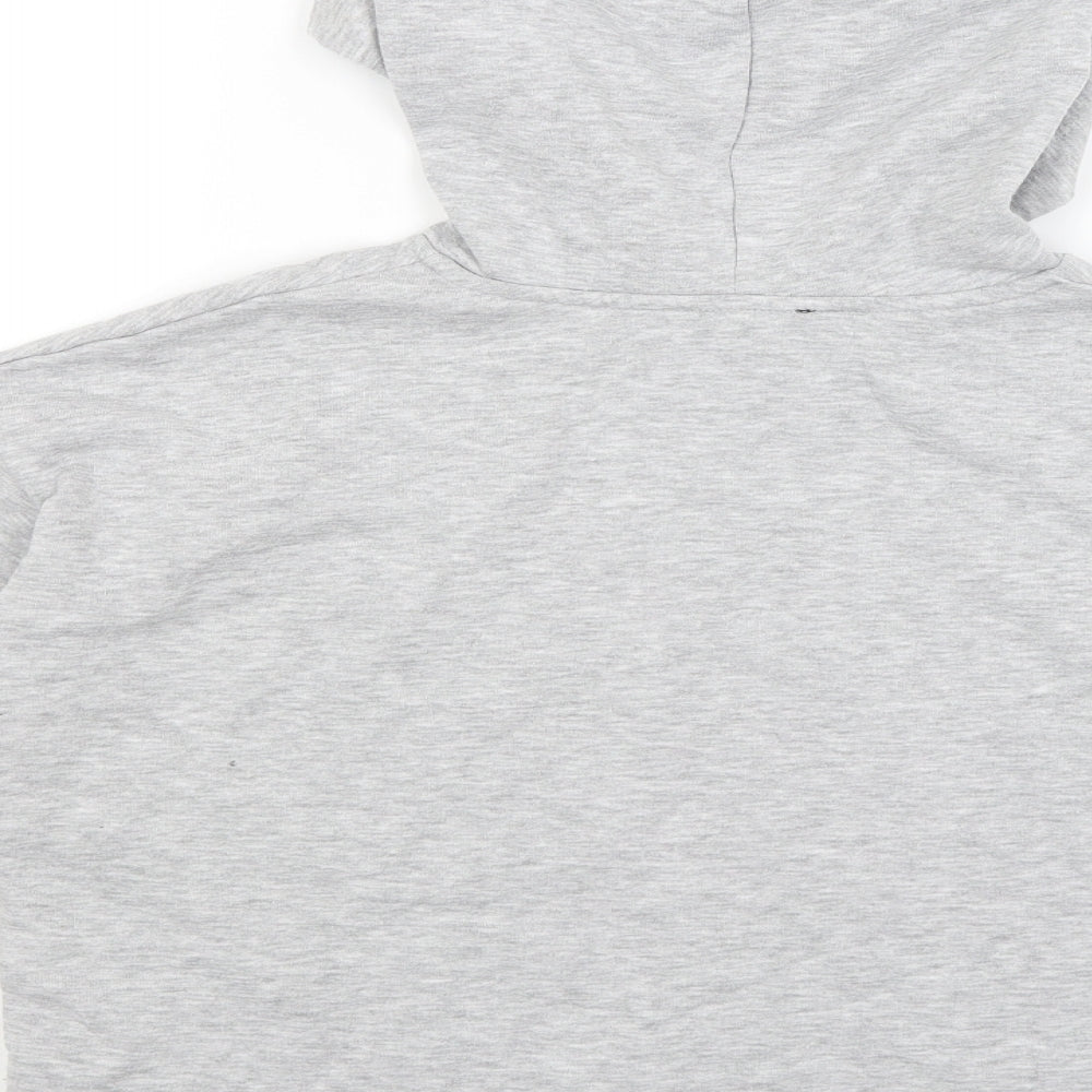 New Look Girls Grey   Pullover Hoodie Size 12-13 Years  - Friends